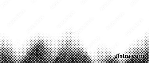 Grunge Halftone Gradient Background 3 25xAI