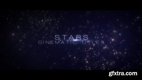 Videohive Stars Cinematic Titles 23700002