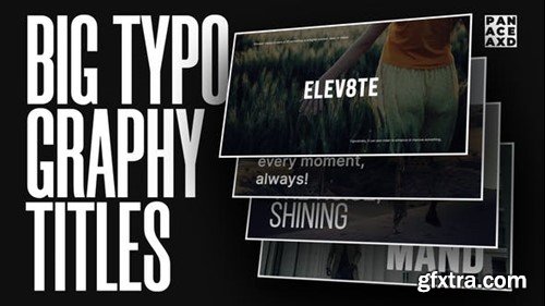 Videohive Big Typography Titles 51920404