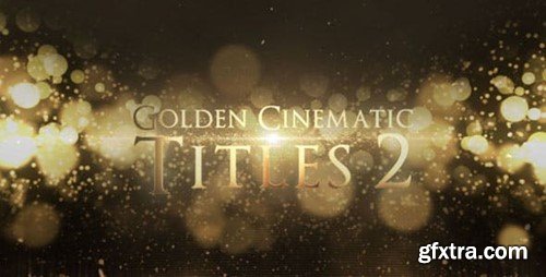 Videohive Golden Cinematic Titles 2 15838715