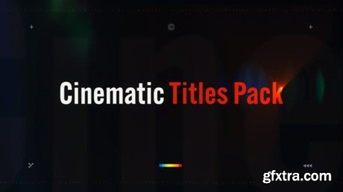 Videohive Cinematic Titles 52453688