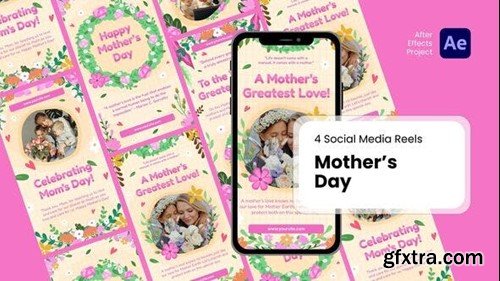 Videohive Social Media Reels - Mother's Day After Effect Templates 52052393