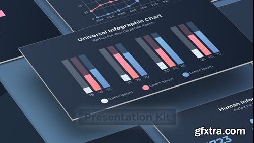 Videohive Stylish Infographics Dark 52394584