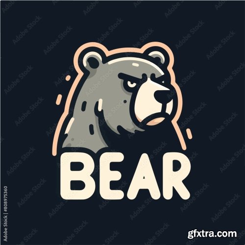 Bear With Tshirt Design Concept 25xAI