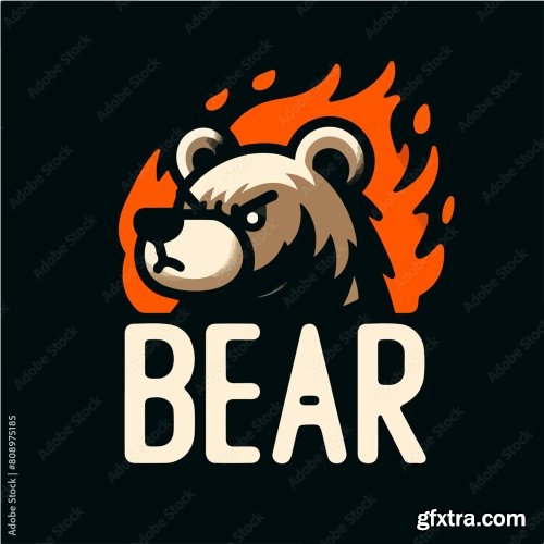 Bear With Tshirt Design Concept 25xAI