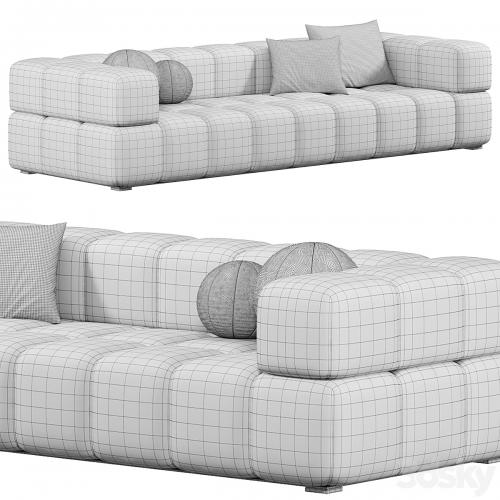 Thomas Long Module Sofa with Corner Backrest