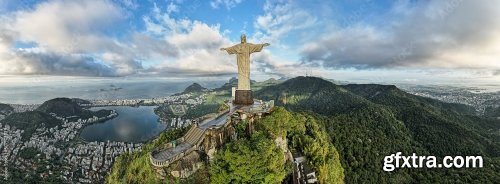 Panoramic View Of Christ The Redeemer 6xJPEG