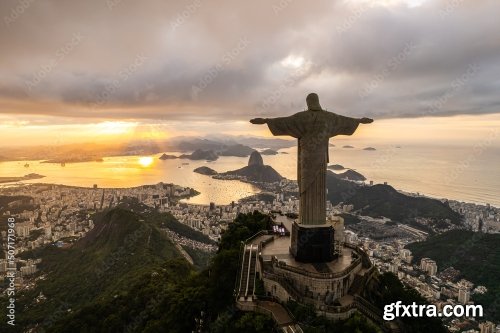 Panoramic View Of Christ The Redeemer 6xJPEG