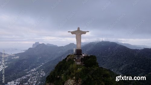 Panoramic View Of Christ The Redeemer 6xJPEG