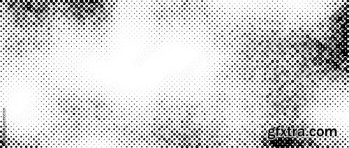 Grunge Halftone Gradient Background 2 25xAI