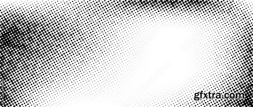 Grunge Halftone Gradient Background 2 25xAI