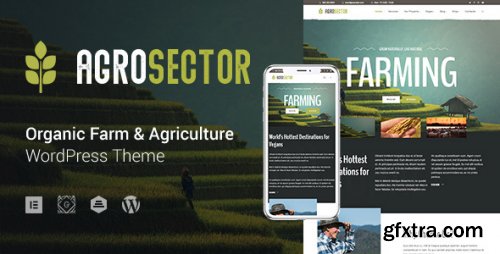 Themeforest - Agrosector - Agriculture &amp; Organic Food 23388149 v1.5.2 - Nulled