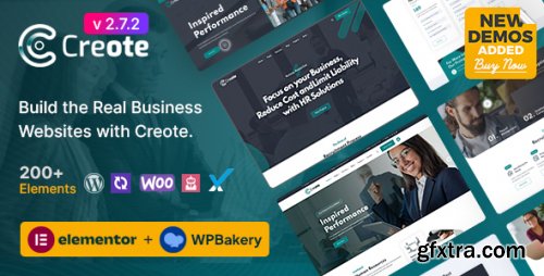 Themeforest - Creote - Corporate &amp; Consulting Business WordPress Theme 34450141 v2.7.3 - Nulled