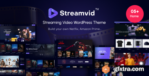 Themeforest - StreamVid - Streaming Video WordPress Theme 46440024 v5.1.0 - Nulled