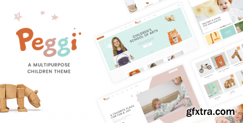 Themeforest - Peggi - Multipurpose Children WordPress Theme 22094659 v1.7 - Nulled