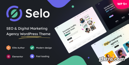 Themeforest - Selo - SEO &amp; Digital Marketing Agency WordPress Theme 43068443 v1.22 - Nulled