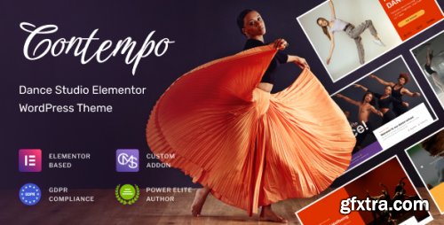 Themeforest - Contempo - Dance School WordPress Theme 38838452 v1.0.7 - Nulled