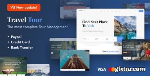 Themeforest - Travel Tour - Travel Booking WordPress 19423474 v5.1.9 - Nulled