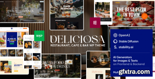 Themeforest - Deliciosa - Restaurant &amp; Cafe Theme 46153475 v1.4.0 - Nulled