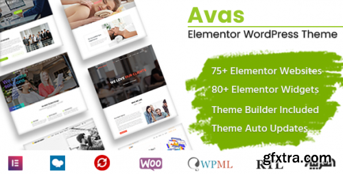 Themeforest - Avas - Elementor MultiPurpose WordPress Theme 19775390 v6.5.3 - Nulled