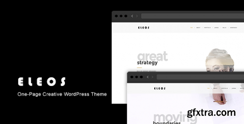 Themeforest - Eleos - One-Page Creative WordPress Theme 15189337 v1.3.6 - Nulled