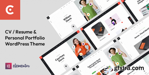 Themeforest - Courtney - CV Resume WordPress Theme 48559674 v1.2.2 - Nulled