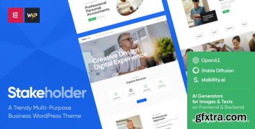 Themeforest - Stakeholder - Business WordPress Theme 51393208 v1.2.0 - Nulled