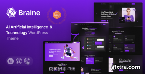 Themeforest - Braine - Digital AI WordPress Theme 51447718 v1.0 - Nulled