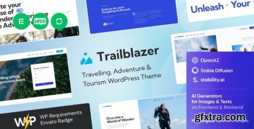 Themeforest - Trailblazer - Travel Theme + AI 50313450 v1.1.0 - Nulled