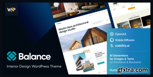 Themeforest - Balance - Interior Design WordPress Theme 50536662 v1.1.0 - Nulled