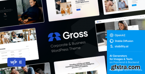 Themeforest - Gross - Business &amp; Consulting WordPress Theme 50554492 v1.2.0 - Nulled