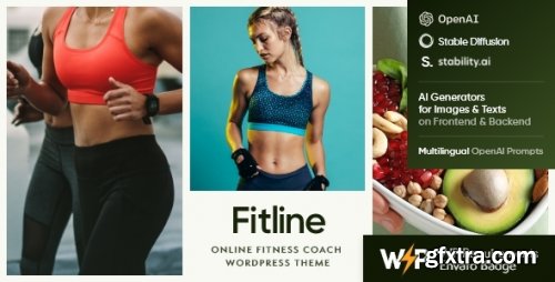 Themeforest - FitLine — Online Fitness Coach WordPress Theme 50834156 v1.1.0 - Nulled