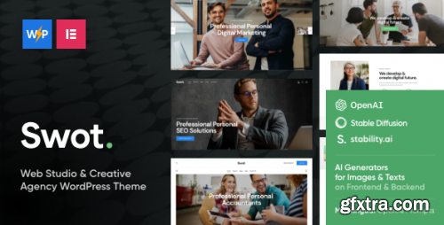 Themeforest - Swot - Digital Agency Business &amp; Corporate WordPress Theme 50532747 v1.2.0 - Nulled