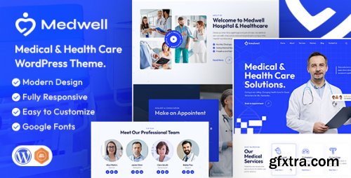 Themeforest - Medwell | Medical &amp; Health Care WordPress Theme 50454760 v1.0 - Nulled