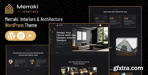 Themeforest - Merraki | Interiors &amp; Architecture WordPress Theme 47174534 v1.1 - Nulled