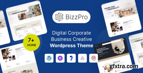 Themeforest - Bizzpro –  Digital Corporate Business Creative WordPress Theme Multipurpose 50787515 v1.0.1 - Nulled