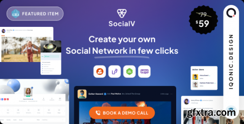 Themeforest - SocialV - Social Network and Community BuddyPress Theme 38612588 v2.0.9 - Nulled