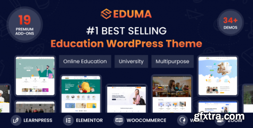 Themeforest - Eduma - Education WordPress Theme 14058034 v5.4.9 - Nulled