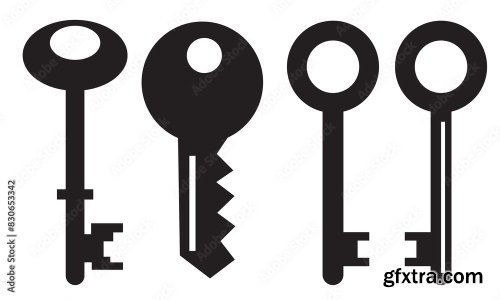 Key Icon Set 16xAI