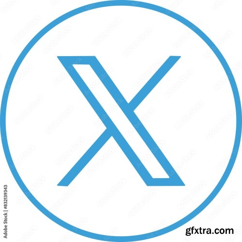 Twitter New X Logo Set 6xAI