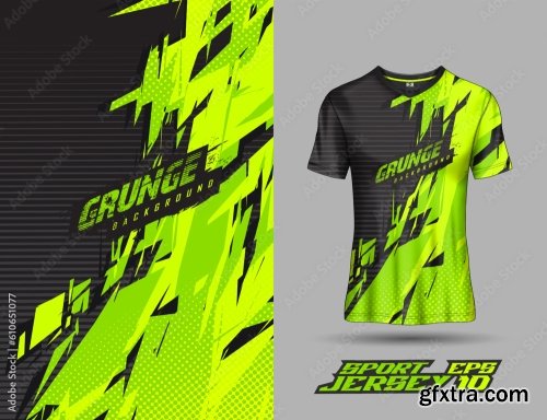 Tshirt Template For Extreme Sports 1 25xAI
