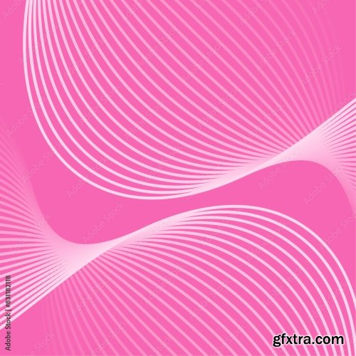 Abstract Background With Waves 16xAI