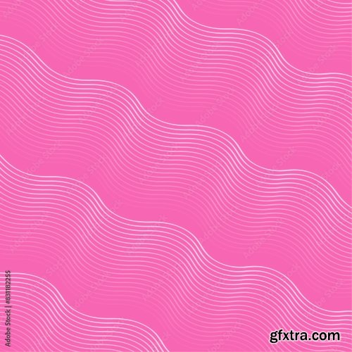 Abstract Background With Waves 16xAI