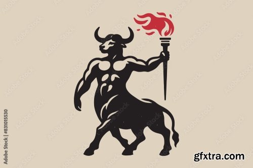 Minotaur Mythical Creature 7xAI