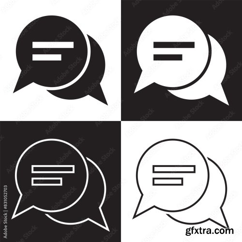 Comment Icon Speech Bubble Symbol 12xAI