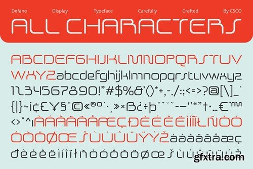 Devano – Futuristic Font VBZEMAK