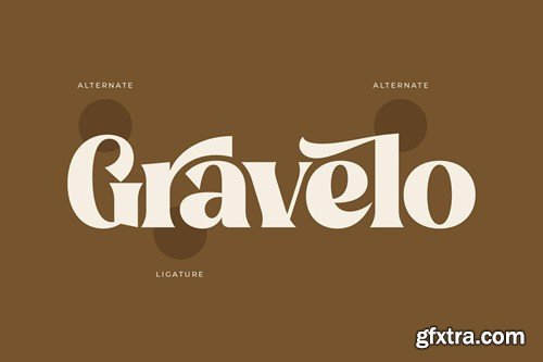 Gravelo Bold Serif Display TK5E8JZ