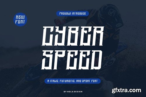 Cyber Speed Futuristic and Sport Font KPBTH7P