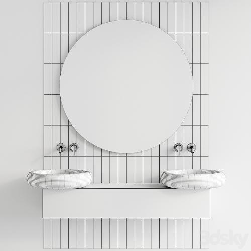 Inbani Ease Vanity Unit Set 1