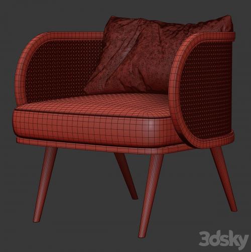 Victoria rattan chair VA30 / Rattan restaurant chair